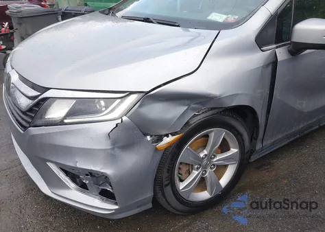 2018 Honda Odyssey Ex from USA, damaged, VIN 5FNRL6H54JB100512